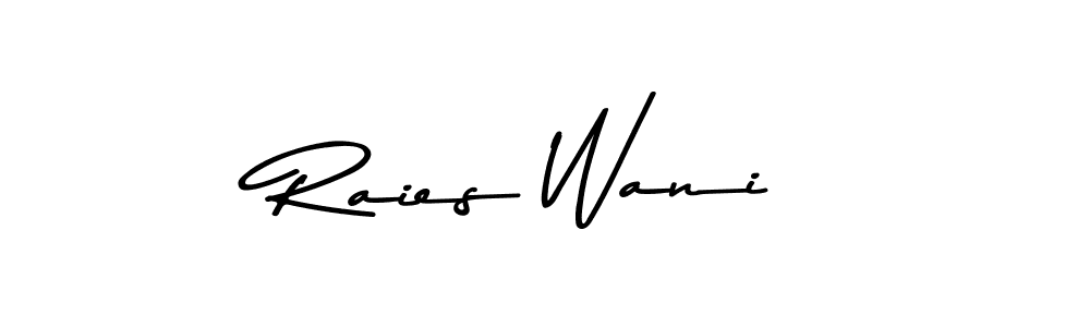 You can use this online signature creator to create a handwritten signature for the name Raies Wani. This is the best online autograph maker. Raies Wani signature style 9 images and pictures png