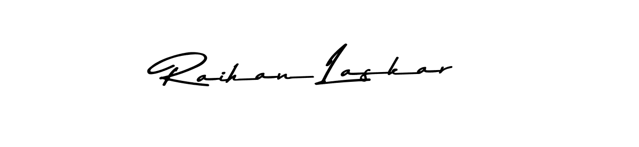 Make a beautiful signature design for name Raihan Laskar. Use this online signature maker to create a handwritten signature for free. Raihan Laskar signature style 9 images and pictures png