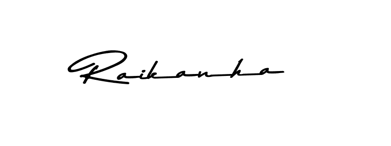 How to make Raikanha name signature. Use Asem Kandis PERSONAL USE style for creating short signs online. This is the latest handwritten sign. Raikanha signature style 9 images and pictures png