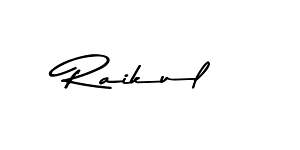 You should practise on your own different ways (Asem Kandis PERSONAL USE) to write your name (Raikul) in signature. don't let someone else do it for you. Raikul signature style 9 images and pictures png