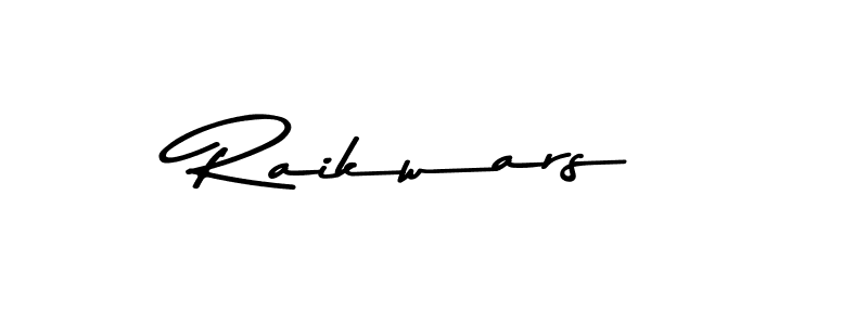Create a beautiful signature design for name Raikwars. With this signature (Asem Kandis PERSONAL USE) fonts, you can make a handwritten signature for free. Raikwars signature style 9 images and pictures png