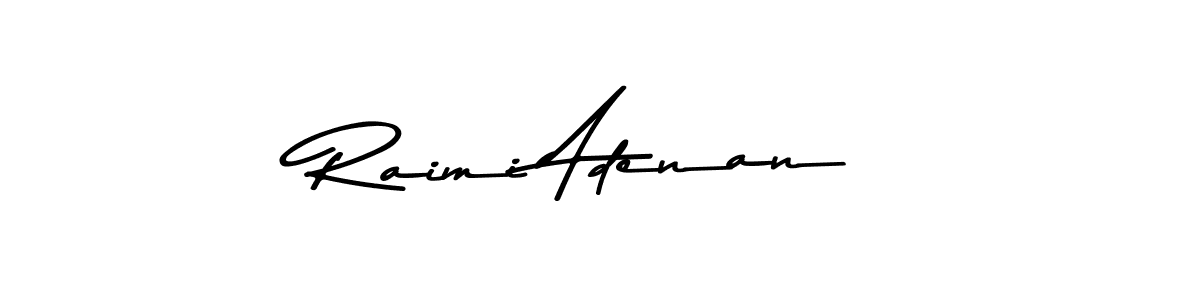 Also we have Raimi Adenan name is the best signature style. Create professional handwritten signature collection using Asem Kandis PERSONAL USE autograph style. Raimi Adenan signature style 9 images and pictures png
