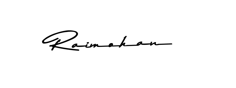 Design your own signature with our free online signature maker. With this signature software, you can create a handwritten (Asem Kandis PERSONAL USE) signature for name Raimohan. Raimohan signature style 9 images and pictures png