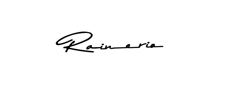 Also we have Rainerio name is the best signature style. Create professional handwritten signature collection using Asem Kandis PERSONAL USE autograph style. Rainerio signature style 9 images and pictures png