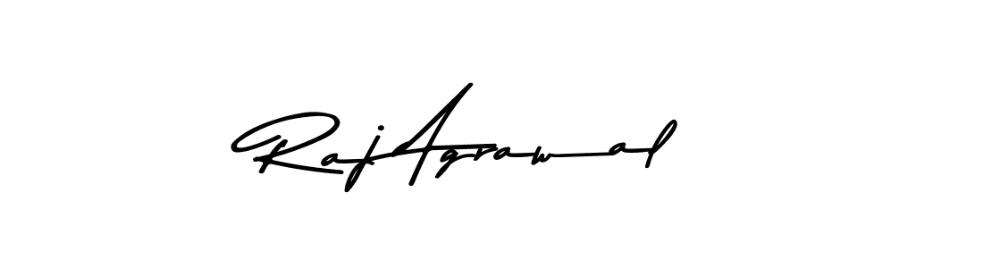 Design your own signature with our free online signature maker. With this signature software, you can create a handwritten (Asem Kandis PERSONAL USE) signature for name Raj Agrawal. Raj Agrawal signature style 9 images and pictures png