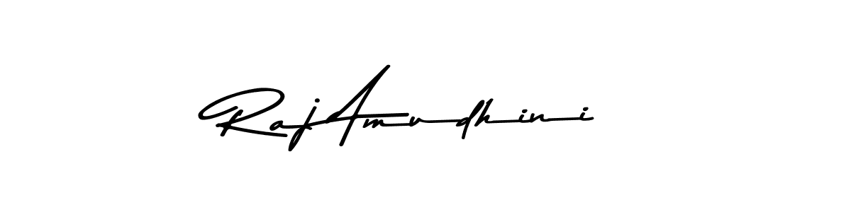 Create a beautiful signature design for name Raj Amudhini. With this signature (Asem Kandis PERSONAL USE) fonts, you can make a handwritten signature for free. Raj Amudhini signature style 9 images and pictures png