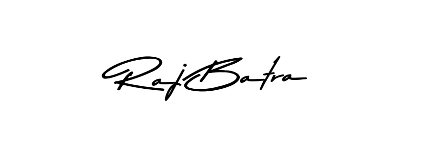 Create a beautiful signature design for name Raj Batra. With this signature (Asem Kandis PERSONAL USE) fonts, you can make a handwritten signature for free. Raj Batra signature style 9 images and pictures png