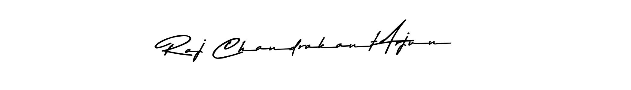 Make a beautiful signature design for name Raj Chandrakant Arjun. With this signature (Asem Kandis PERSONAL USE) style, you can create a handwritten signature for free. Raj Chandrakant Arjun signature style 9 images and pictures png