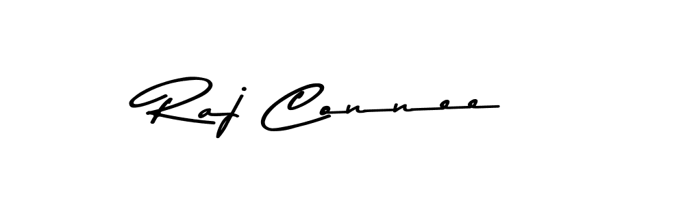 Create a beautiful signature design for name Raj Connee. With this signature (Asem Kandis PERSONAL USE) fonts, you can make a handwritten signature for free. Raj Connee signature style 9 images and pictures png