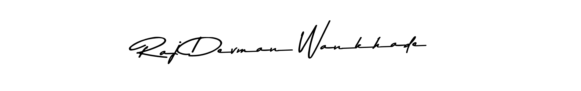 Here are the top 10 professional signature styles for the name Raj Devman Wankhade. These are the best autograph styles you can use for your name. Raj Devman Wankhade signature style 9 images and pictures png