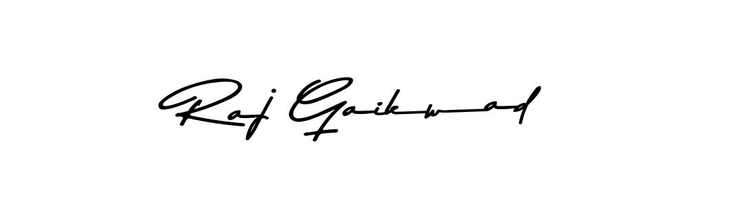 Raj Gaikwad stylish signature style. Best Handwritten Sign (Asem Kandis PERSONAL USE) for my name. Handwritten Signature Collection Ideas for my name Raj Gaikwad. Raj Gaikwad signature style 9 images and pictures png