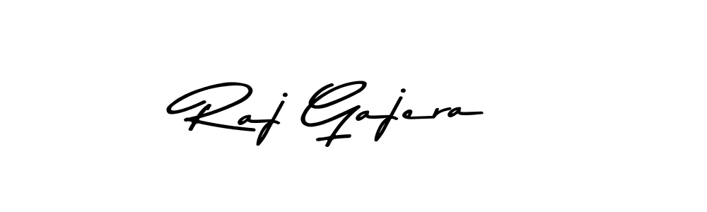 Make a beautiful signature design for name Raj Gajera. With this signature (Asem Kandis PERSONAL USE) style, you can create a handwritten signature for free. Raj Gajera signature style 9 images and pictures png