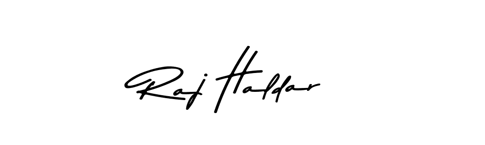 This is the best signature style for the Raj Haldar name. Also you like these signature font (Asem Kandis PERSONAL USE). Mix name signature. Raj Haldar signature style 9 images and pictures png