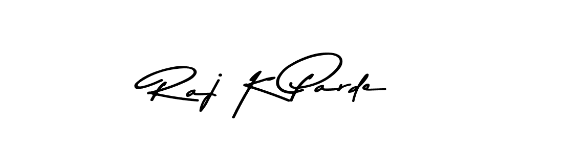 Also You can easily find your signature by using the search form. We will create Raj K Parde name handwritten signature images for you free of cost using Asem Kandis PERSONAL USE sign style. Raj K Parde signature style 9 images and pictures png