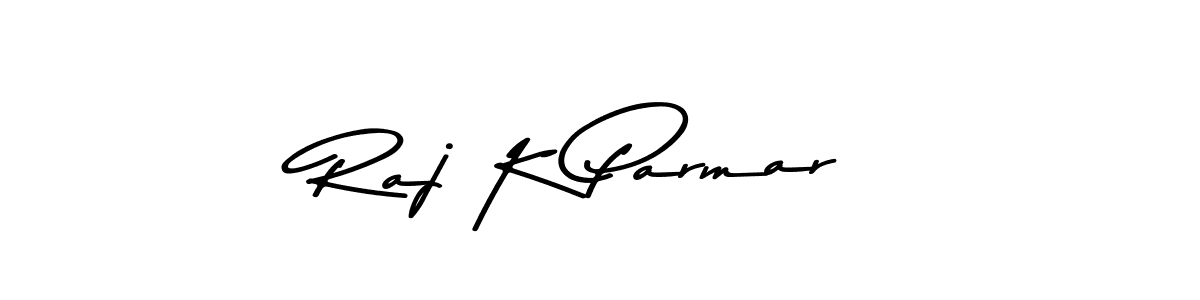 Also You can easily find your signature by using the search form. We will create Raj K Parmar name handwritten signature images for you free of cost using Asem Kandis PERSONAL USE sign style. Raj K Parmar signature style 9 images and pictures png