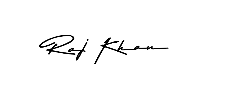 Design your own signature with our free online signature maker. With this signature software, you can create a handwritten (Asem Kandis PERSONAL USE) signature for name Raj Khan. Raj Khan signature style 9 images and pictures png