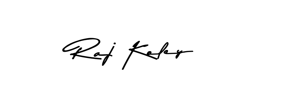 The best way (Asem Kandis PERSONAL USE) to make a short signature is to pick only two or three words in your name. The name Raj Koley include a total of six letters. For converting this name. Raj Koley signature style 9 images and pictures png