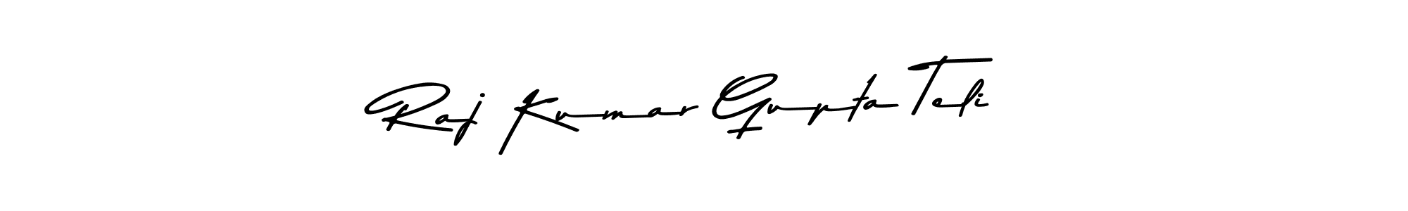 How to make Raj Kumar Gupta Teli signature? Asem Kandis PERSONAL USE is a professional autograph style. Create handwritten signature for Raj Kumar Gupta Teli name. Raj Kumar Gupta Teli signature style 9 images and pictures png