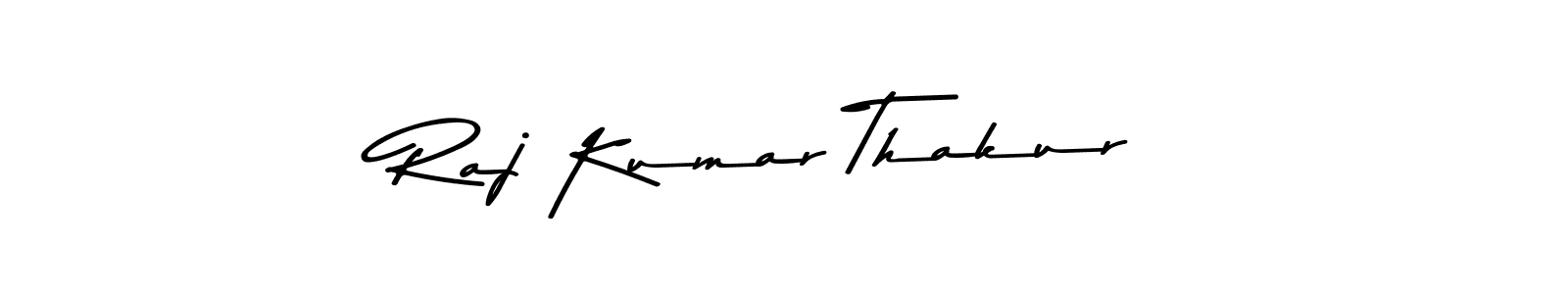 Make a beautiful signature design for name Raj Kumar Thakur. With this signature (Asem Kandis PERSONAL USE) style, you can create a handwritten signature for free. Raj Kumar Thakur signature style 9 images and pictures png