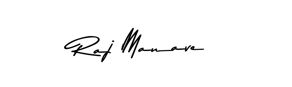 Design your own signature with our free online signature maker. With this signature software, you can create a handwritten (Asem Kandis PERSONAL USE) signature for name Raj Manave. Raj Manave signature style 9 images and pictures png