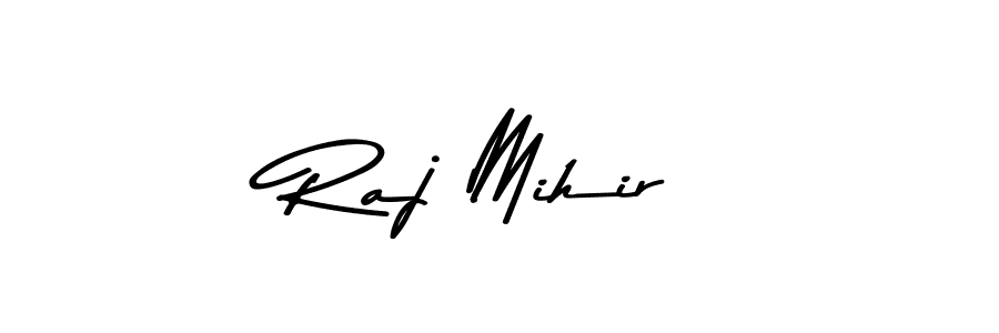 You should practise on your own different ways (Asem Kandis PERSONAL USE) to write your name (Raj Mihir) in signature. don't let someone else do it for you. Raj Mihir signature style 9 images and pictures png