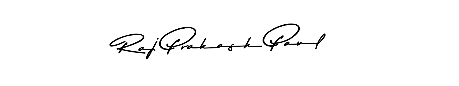 Use a signature maker to create a handwritten signature online. With this signature software, you can design (Asem Kandis PERSONAL USE) your own signature for name Raj Prakash Paul. Raj Prakash Paul signature style 9 images and pictures png