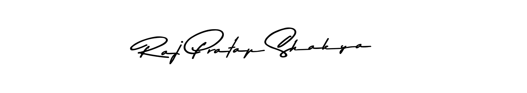 How to make Raj Pratap Shakya name signature. Use Asem Kandis PERSONAL USE style for creating short signs online. This is the latest handwritten sign. Raj Pratap Shakya signature style 9 images and pictures png