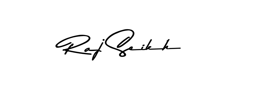 if you are searching for the best signature style for your name Raj Seikh. so please give up your signature search. here we have designed multiple signature styles  using Asem Kandis PERSONAL USE. Raj Seikh signature style 9 images and pictures png