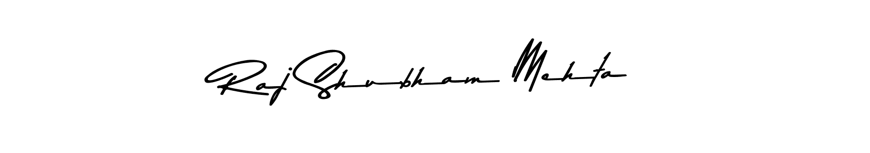 Also You can easily find your signature by using the search form. We will create Raj Shubham Mehta name handwritten signature images for you free of cost using Asem Kandis PERSONAL USE sign style. Raj Shubham Mehta signature style 9 images and pictures png