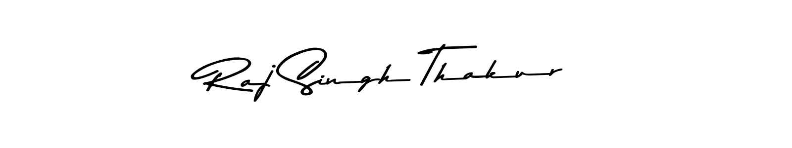 Make a beautiful signature design for name Raj Singh Thakur. With this signature (Asem Kandis PERSONAL USE) style, you can create a handwritten signature for free. Raj Singh Thakur signature style 9 images and pictures png