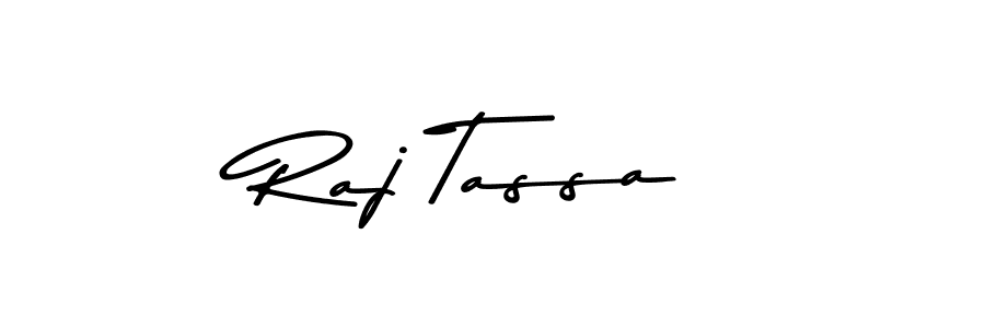 How to make Raj Tassa signature? Asem Kandis PERSONAL USE is a professional autograph style. Create handwritten signature for Raj Tassa name. Raj Tassa signature style 9 images and pictures png