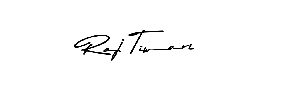 Design your own signature with our free online signature maker. With this signature software, you can create a handwritten (Asem Kandis PERSONAL USE) signature for name Raj Tiwari. Raj Tiwari signature style 9 images and pictures png