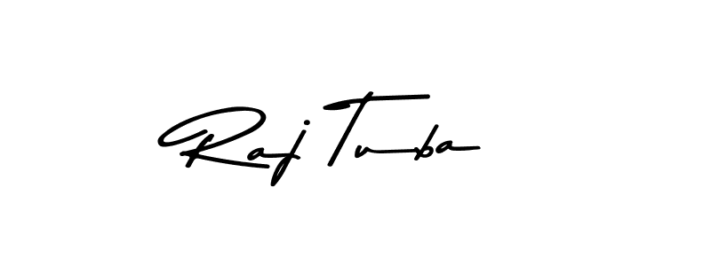 Raj Tuba stylish signature style. Best Handwritten Sign (Asem Kandis PERSONAL USE) for my name. Handwritten Signature Collection Ideas for my name Raj Tuba. Raj Tuba signature style 9 images and pictures png