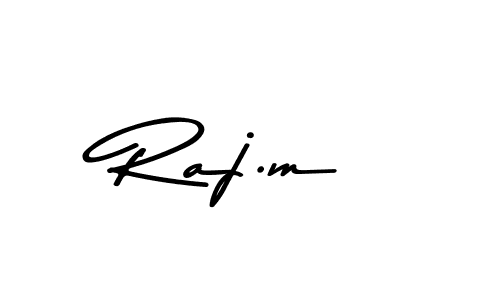 Also we have Raj.m name is the best signature style. Create professional handwritten signature collection using Asem Kandis PERSONAL USE autograph style. Raj.m signature style 9 images and pictures png