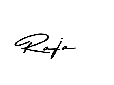 Design your own signature with our free online signature maker. With this signature software, you can create a handwritten (Asem Kandis PERSONAL USE) signature for name Raja. Raja signature style 9 images and pictures png