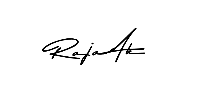 Create a beautiful signature design for name Raja Ak. With this signature (Asem Kandis PERSONAL USE) fonts, you can make a handwritten signature for free. Raja Ak signature style 9 images and pictures png