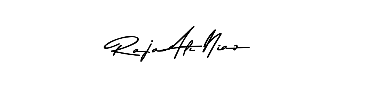 Also You can easily find your signature by using the search form. We will create Raja Ali Niaz name handwritten signature images for you free of cost using Asem Kandis PERSONAL USE sign style. Raja Ali Niaz signature style 9 images and pictures png