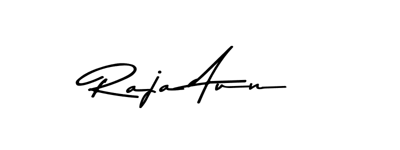 Make a beautiful signature design for name Raja Aun. With this signature (Asem Kandis PERSONAL USE) style, you can create a handwritten signature for free. Raja Aun signature style 9 images and pictures png