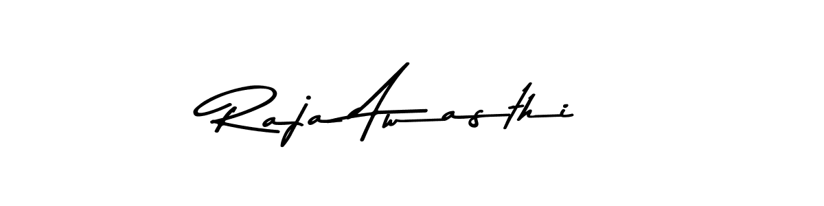 Use a signature maker to create a handwritten signature online. With this signature software, you can design (Asem Kandis PERSONAL USE) your own signature for name Raja Awasthi. Raja Awasthi signature style 9 images and pictures png