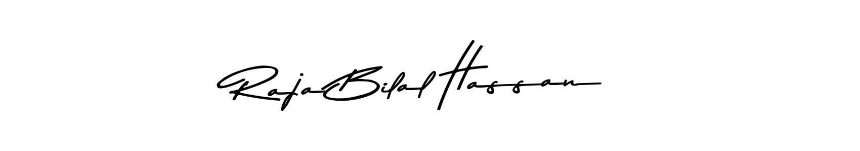 Similarly Asem Kandis PERSONAL USE is the best handwritten signature design. Signature creator online .You can use it as an online autograph creator for name Raja Bilal Hassan. Raja Bilal Hassan signature style 9 images and pictures png