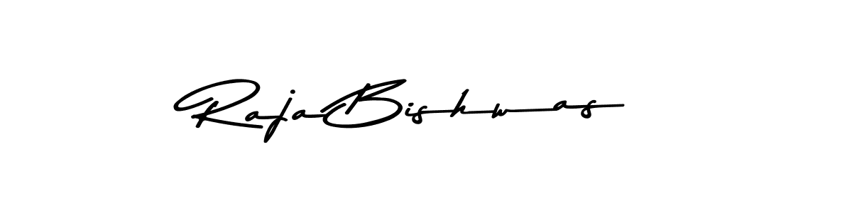 Make a beautiful signature design for name Raja Bishwas. With this signature (Asem Kandis PERSONAL USE) style, you can create a handwritten signature for free. Raja Bishwas signature style 9 images and pictures png