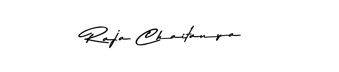 How to make Raja Chaitanya signature? Asem Kandis PERSONAL USE is a professional autograph style. Create handwritten signature for Raja Chaitanya name. Raja Chaitanya signature style 9 images and pictures png