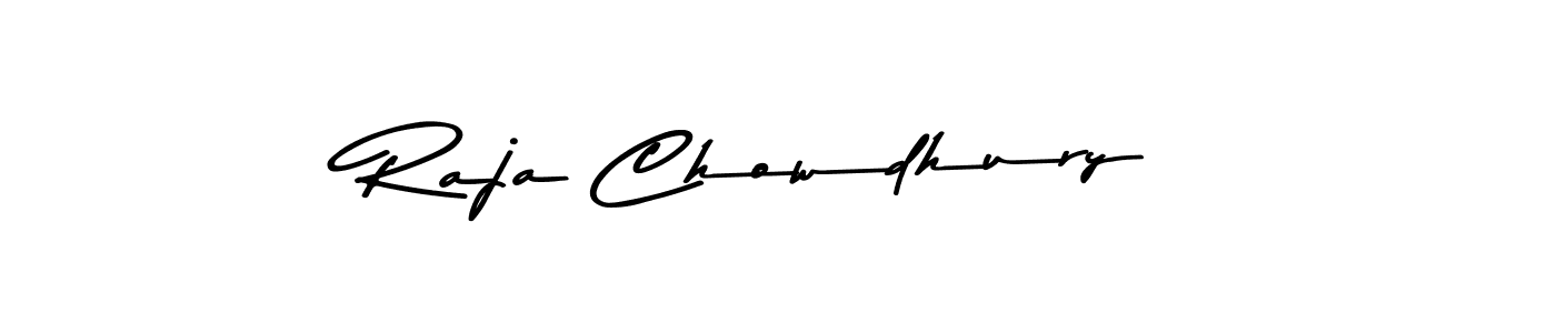 Raja Chowdhury stylish signature style. Best Handwritten Sign (Asem Kandis PERSONAL USE) for my name. Handwritten Signature Collection Ideas for my name Raja Chowdhury. Raja Chowdhury signature style 9 images and pictures png