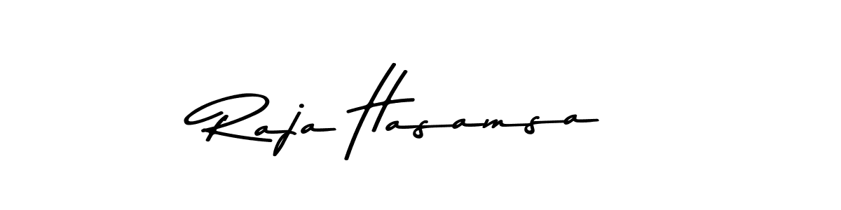 Make a beautiful signature design for name Raja Hasamsa. Use this online signature maker to create a handwritten signature for free. Raja Hasamsa signature style 9 images and pictures png