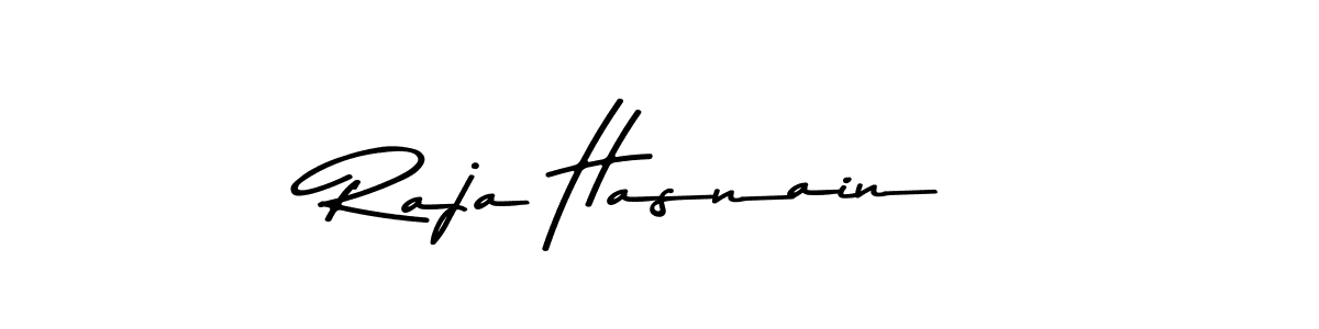 You can use this online signature creator to create a handwritten signature for the name Raja Hasnain. This is the best online autograph maker. Raja Hasnain signature style 9 images and pictures png