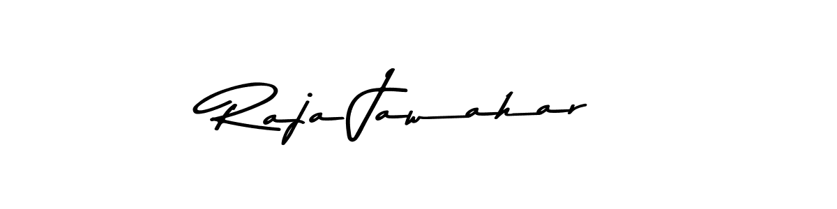 Design your own signature with our free online signature maker. With this signature software, you can create a handwritten (Asem Kandis PERSONAL USE) signature for name Raja Jawahar. Raja Jawahar signature style 9 images and pictures png