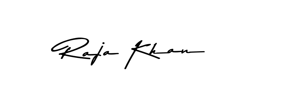 Create a beautiful signature design for name Raja Khan. With this signature (Asem Kandis PERSONAL USE) fonts, you can make a handwritten signature for free. Raja Khan signature style 9 images and pictures png