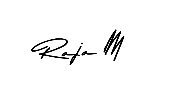 How to make Raja M signature? Asem Kandis PERSONAL USE is a professional autograph style. Create handwritten signature for Raja M name. Raja M signature style 9 images and pictures png