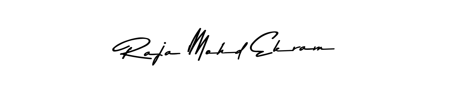 You should practise on your own different ways (Asem Kandis PERSONAL USE) to write your name (Raja Mohd Ekram) in signature. don't let someone else do it for you. Raja Mohd Ekram signature style 9 images and pictures png