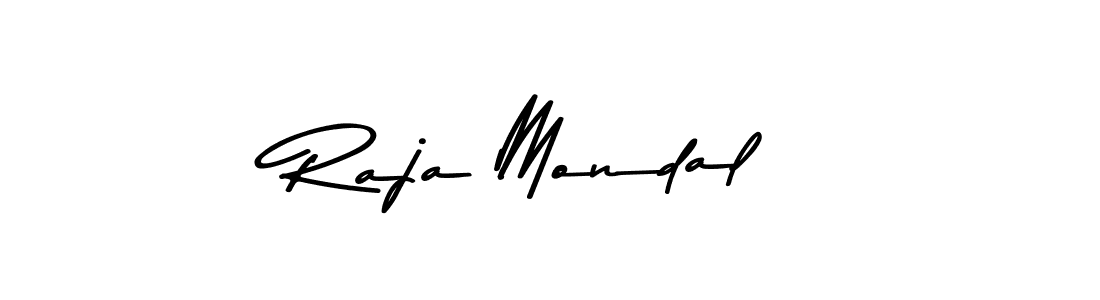 How to make Raja Mondal signature? Asem Kandis PERSONAL USE is a professional autograph style. Create handwritten signature for Raja Mondal name. Raja Mondal signature style 9 images and pictures png